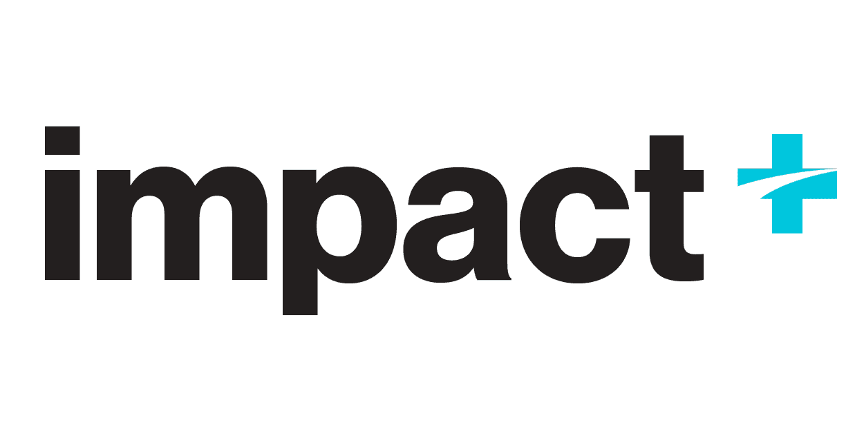 Impact+ logo